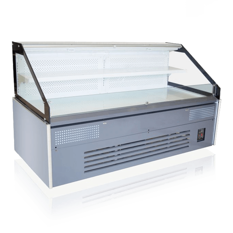 다기능 공냉식 단층 개방형 냉장 진열장(도장형)