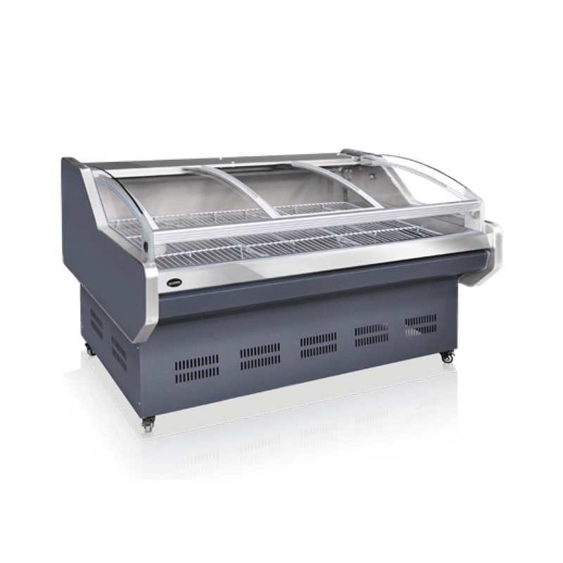 신선한 고기 냉장 진열장