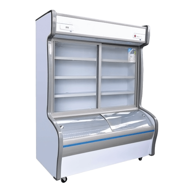 깊은 바닥 냉동 디스플레이 냉각기 깊은 바닥 냉동 디스플레이 냉각기