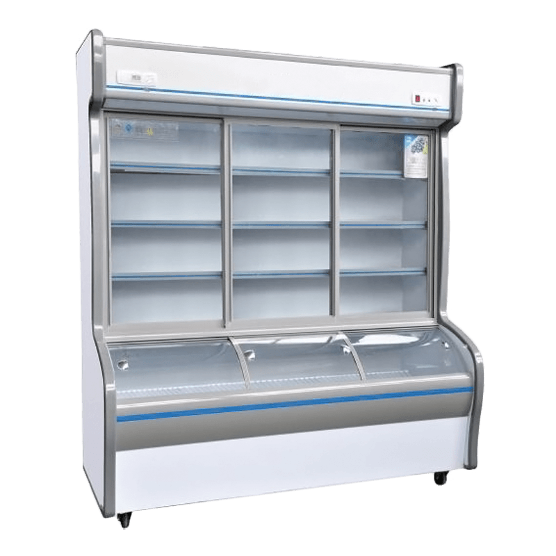 깊은 바닥 냉동 디스플레이 냉각기 깊은 바닥 냉동 디스플레이 냉각기