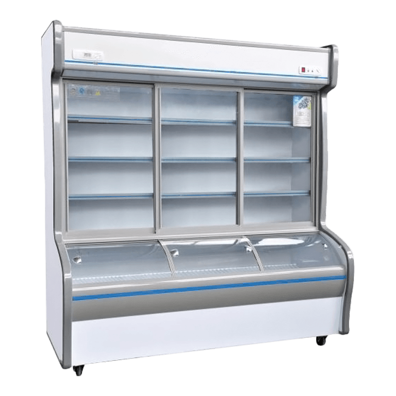 깊은 바닥 냉동 디스플레이 냉각기 깊은 바닥 냉동 디스플레이 냉각기